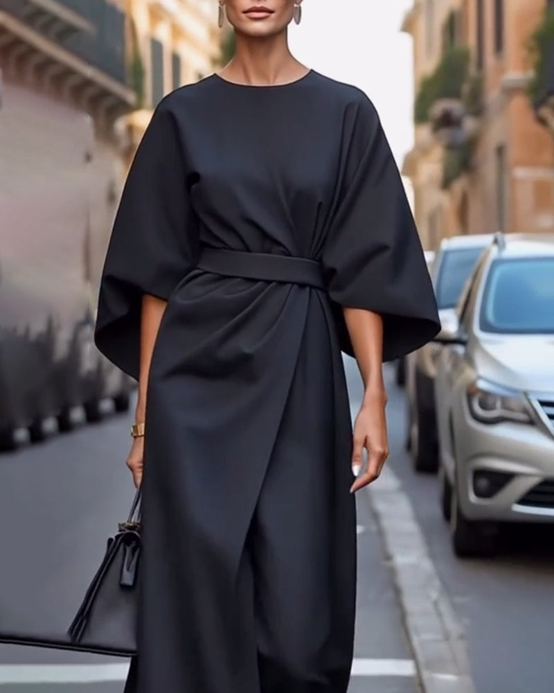 Mireva – Kleid mit Laternenärmeln