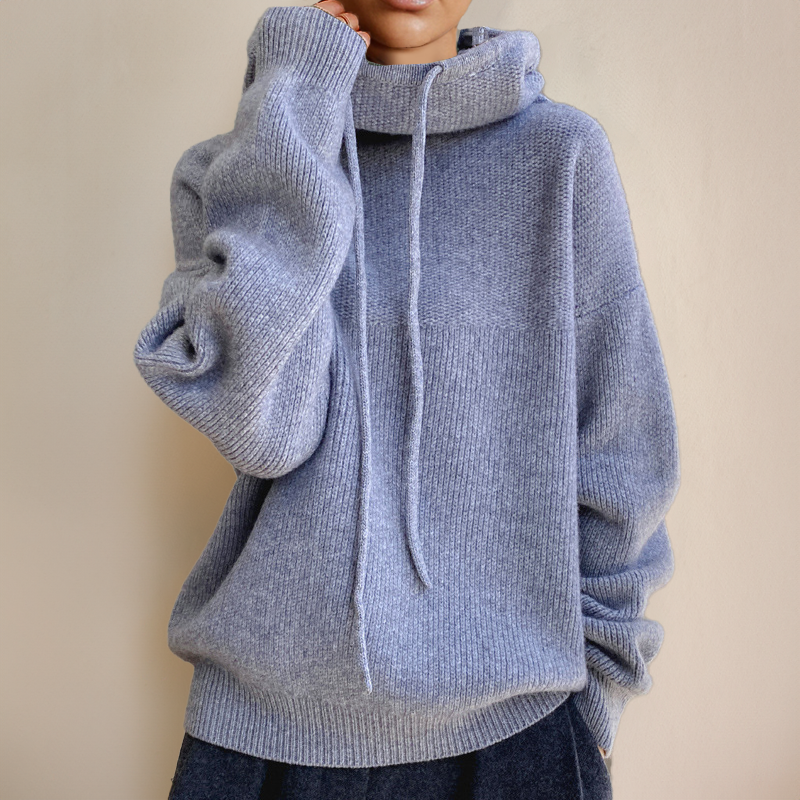 Varelle – Polokragen-Strickpullover