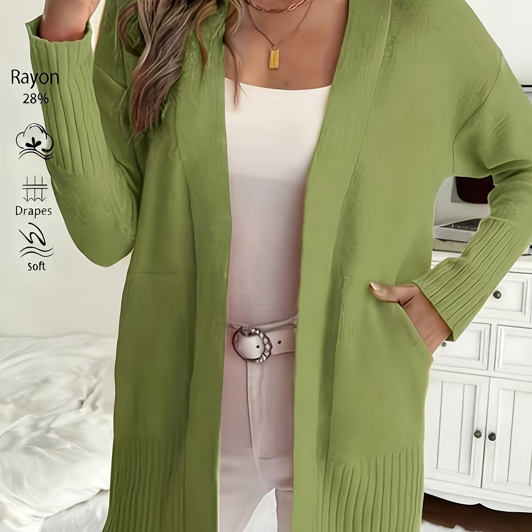 Tivora – lange Strickjacke