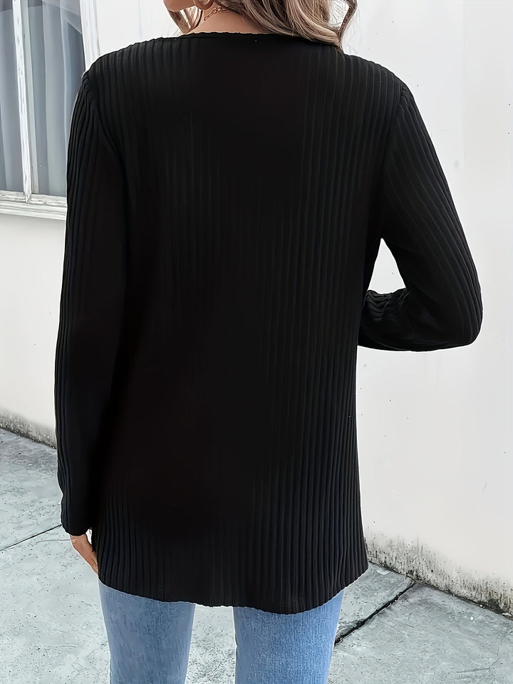 Velira – Strickjacke mit Perlenbesatz