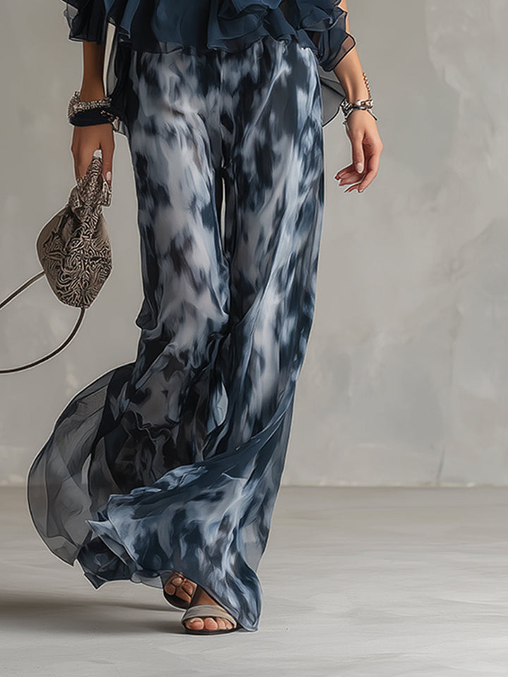 Rivana – Neckholder-Chiffon-Set