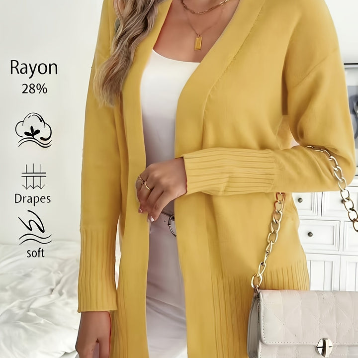Tivora – lange Strickjacke