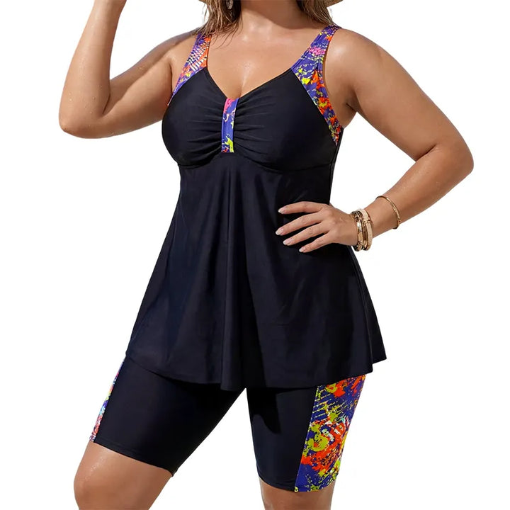 Soreli – Lockeres Tankini-Set mit Shorts