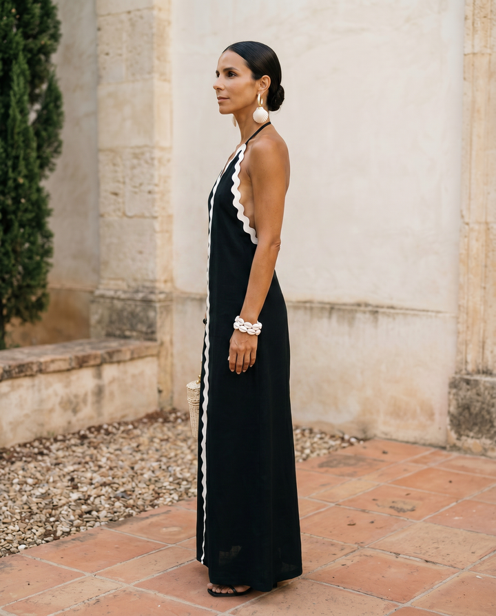 Noreli – langärmliges Maxikleid