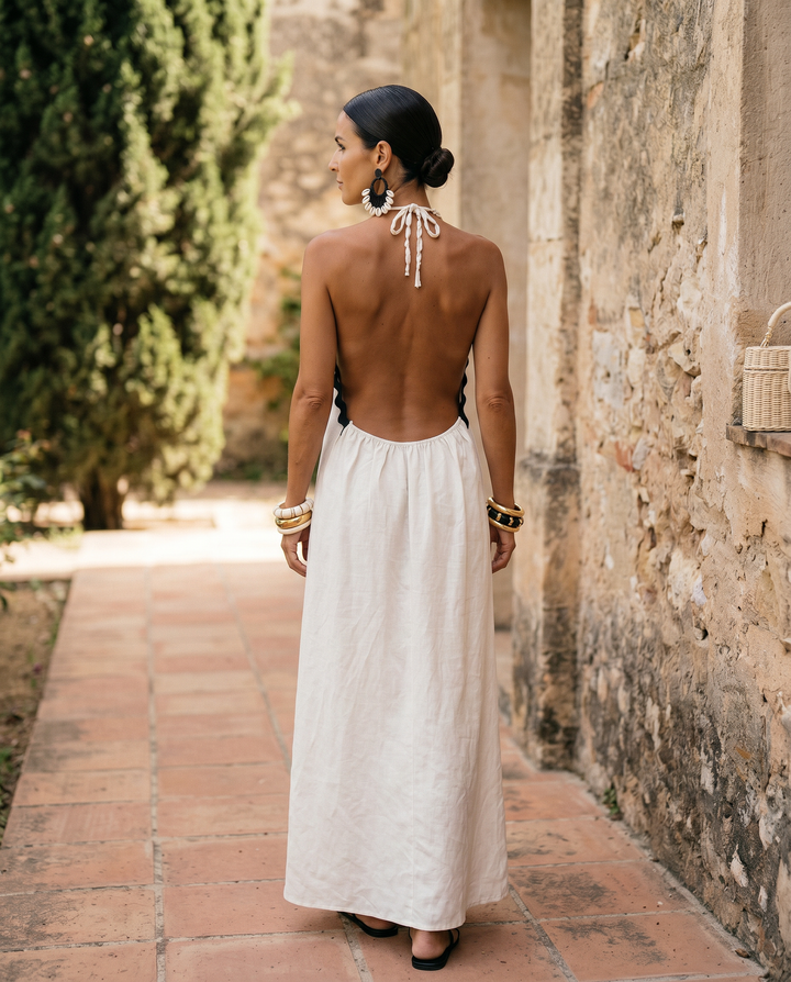 Noreli – langärmliges Maxikleid