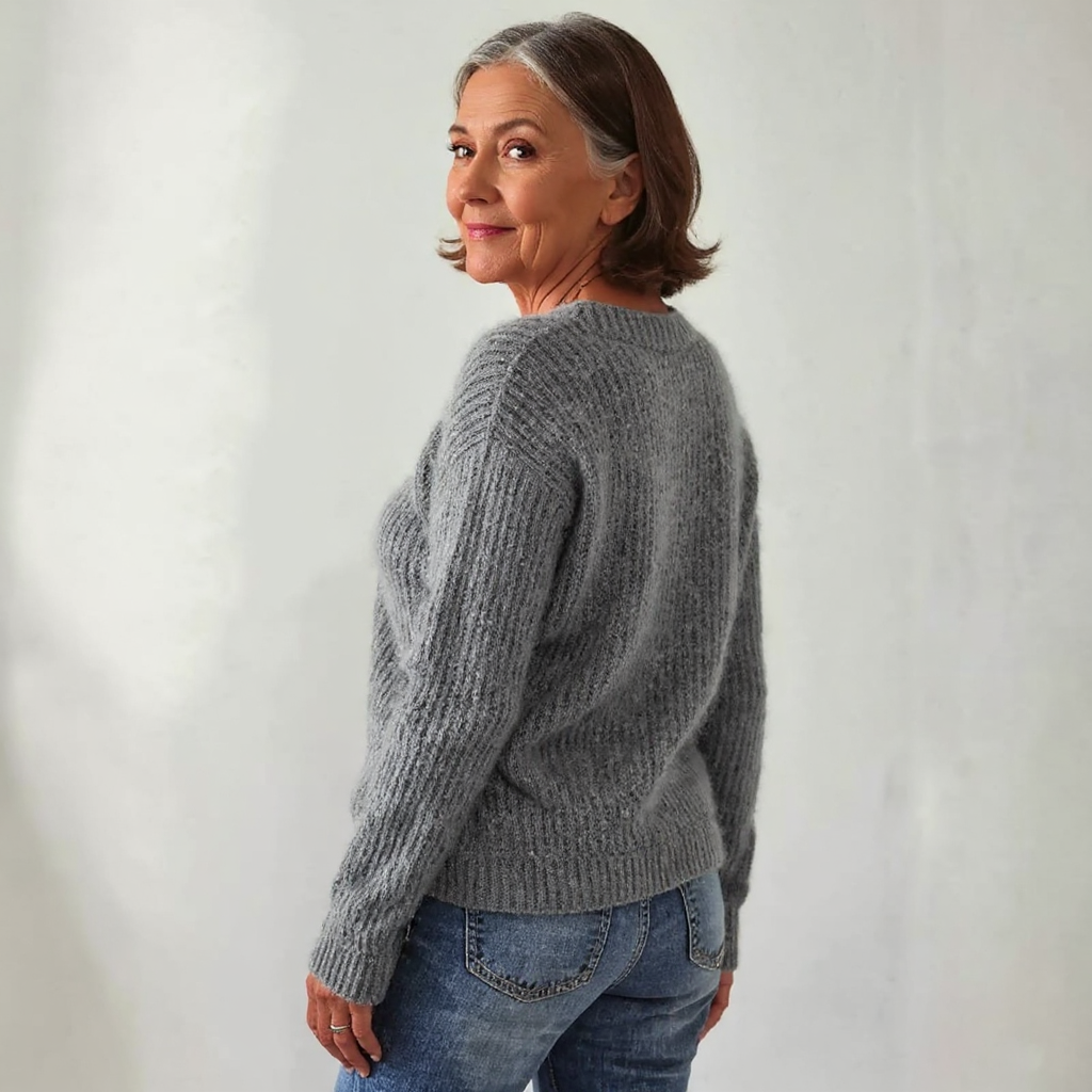 Tevian – Pullover mit Jacquard-Passe
