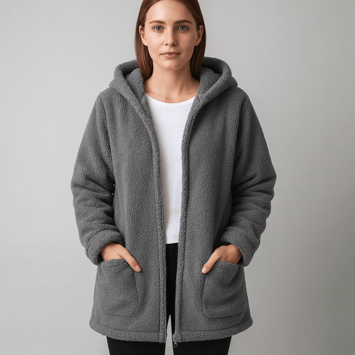 Zarelle – Teddyfleece-Jacke