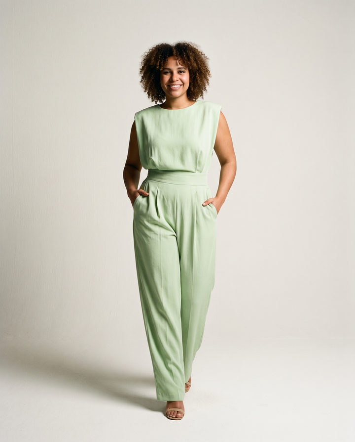 Waistband Jumpsuit