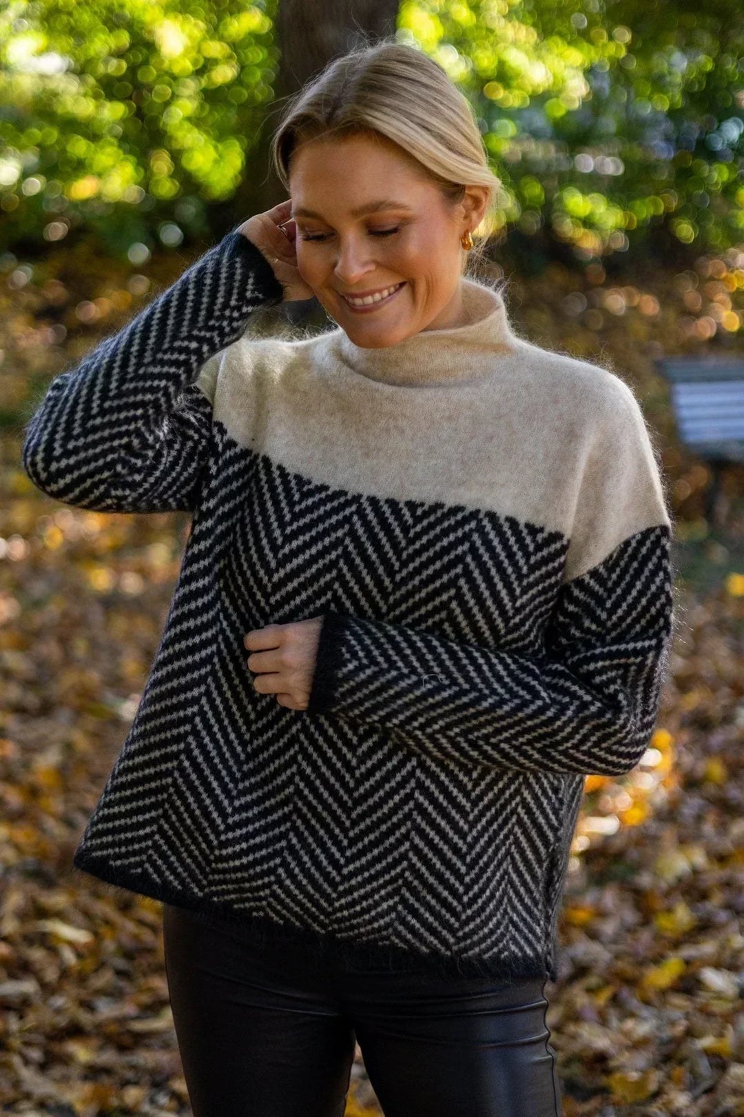 Lyrisa – Zopfstrick-Pullover