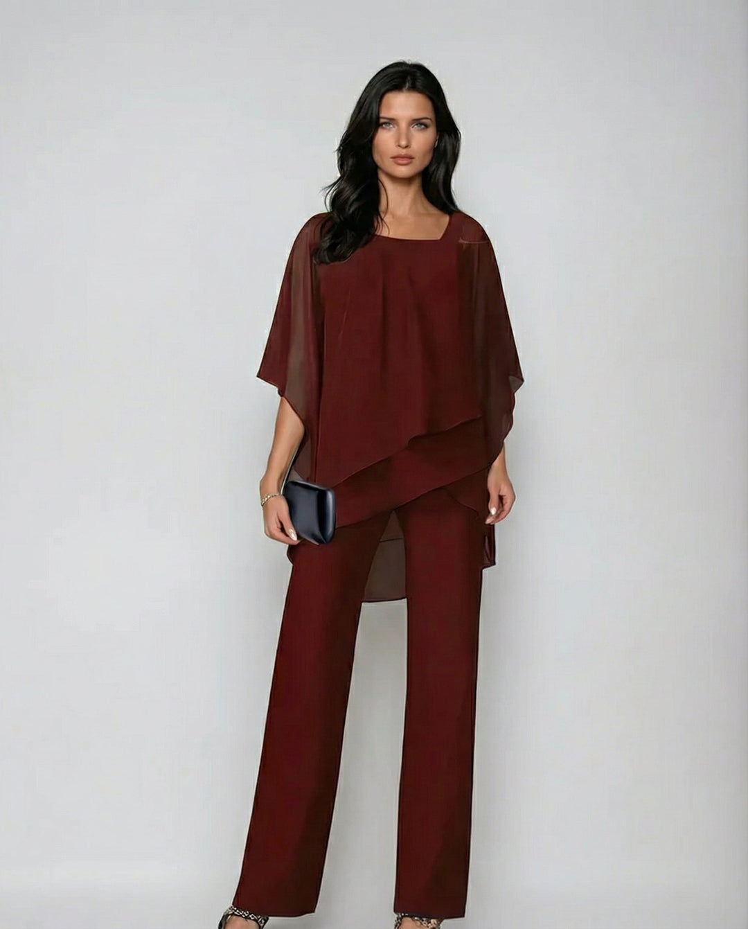 Vesara – asymmetrisches mehrlagiges Webstoff-Set