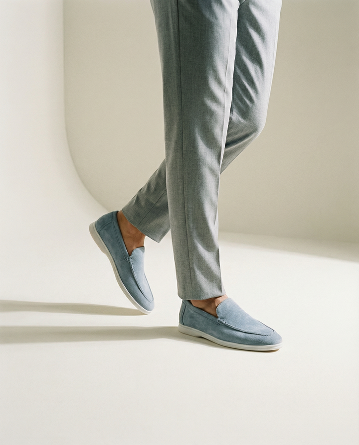 Suede Loafers