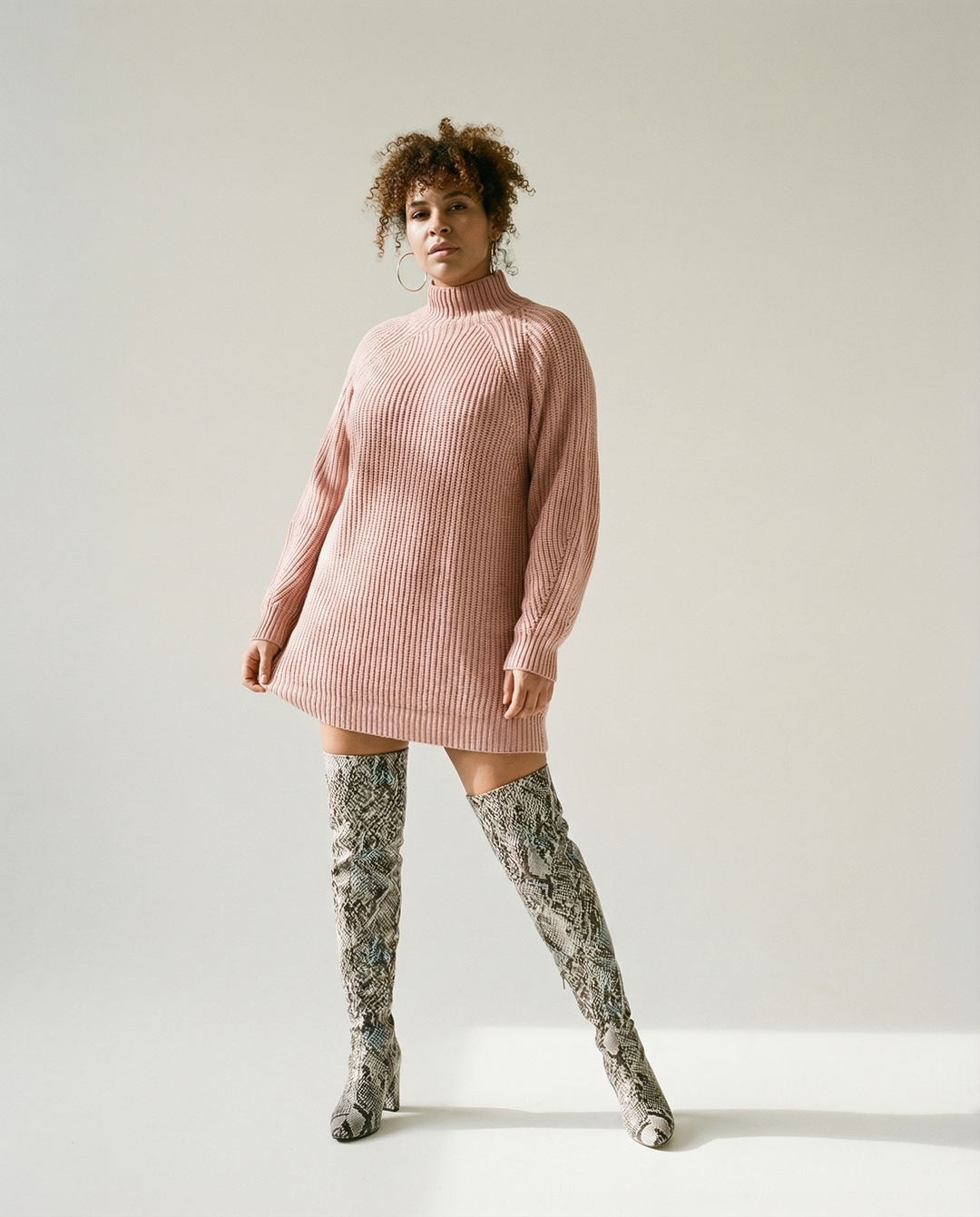 Oversized Knit Dress