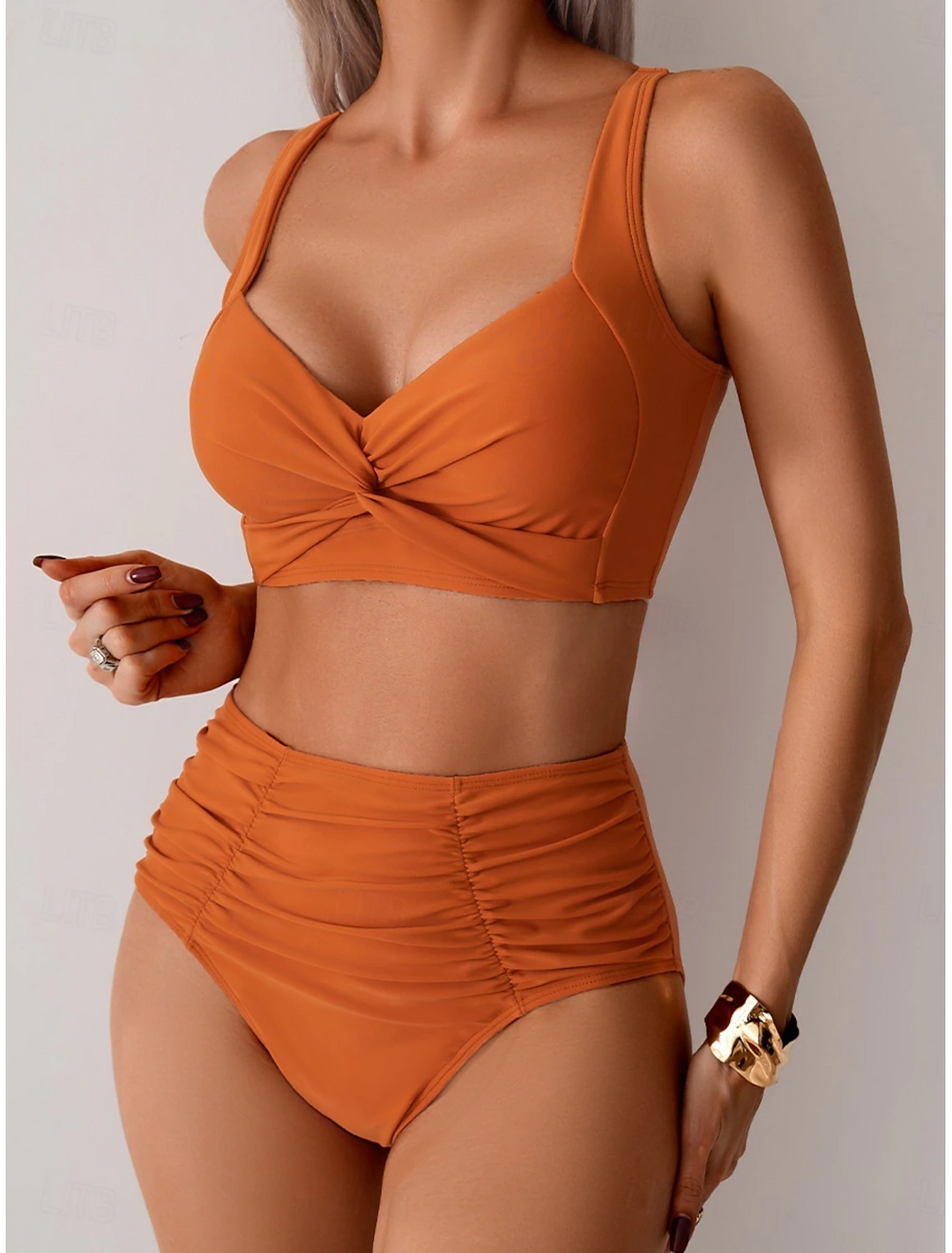 Sivara - Ruched Tricot Bikini Set