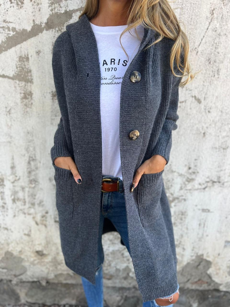 Velira – lange Strickjacke