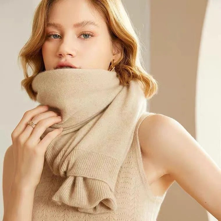 Vorise – Übergroßer, knitterfreier Schal