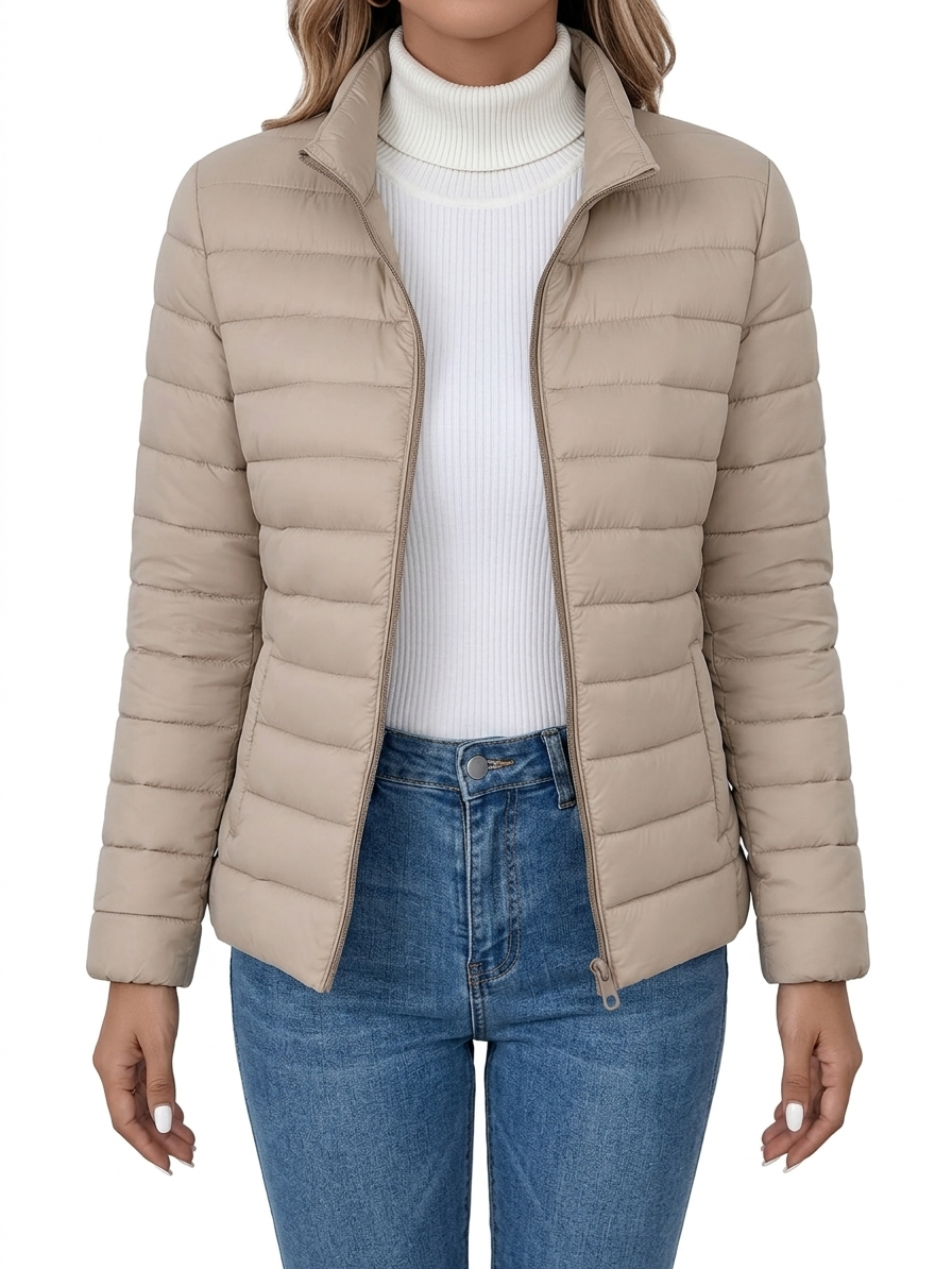 Tivelle – kanalgequiltete matte Jacke