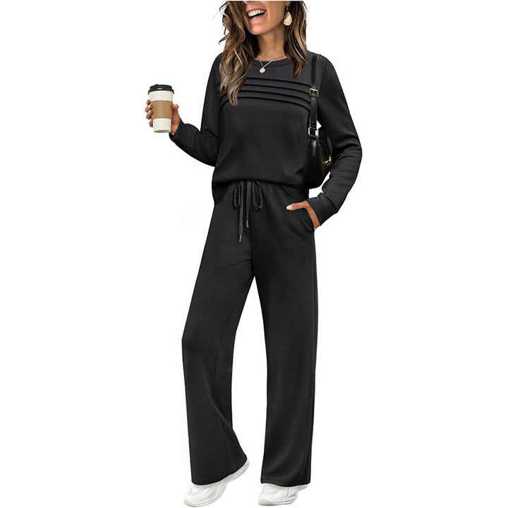 Noreli – Rundhals-Stretch-Strickset