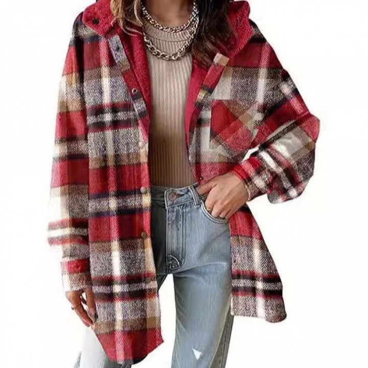 Nivara – Kapuzen-Flanelljacke