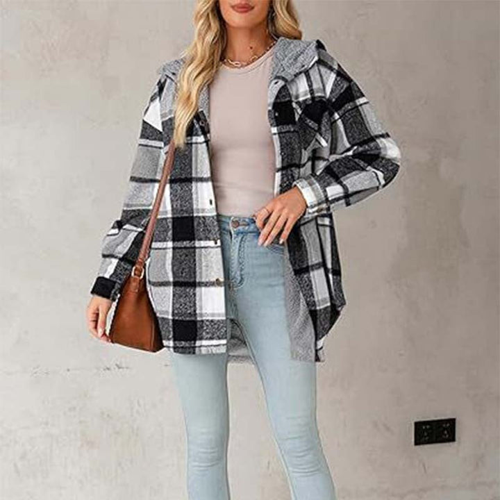 Nivara – Kapuzen-Flanelljacke