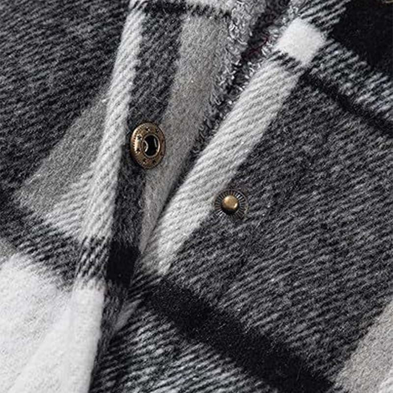 Nivara – Kapuzen-Flanelljacke