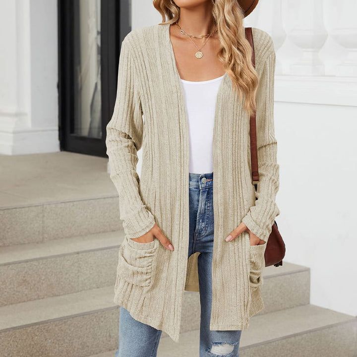 Virela – offene Strickjacke