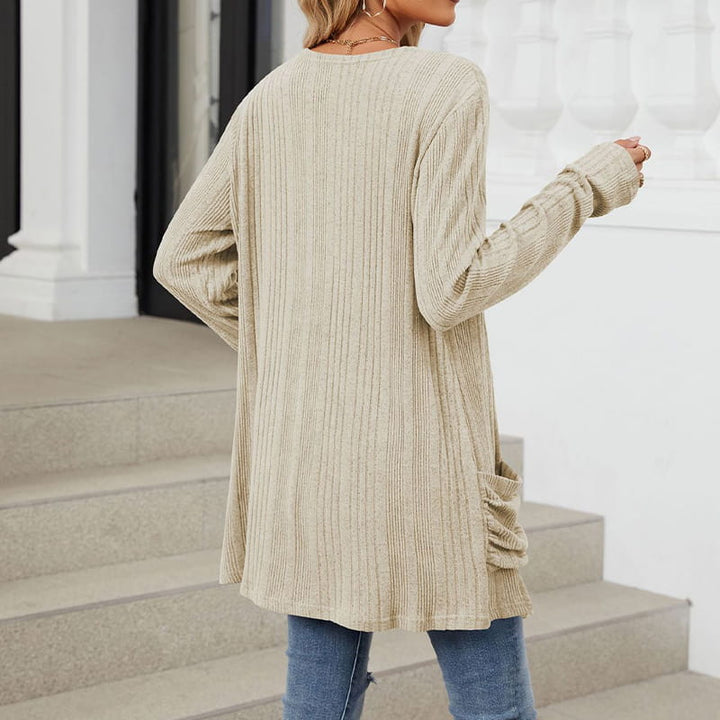 Virela – offene Strickjacke