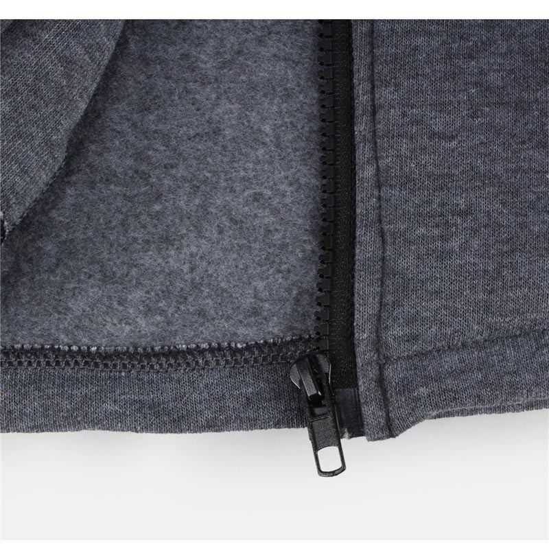 Veluna – Doppelverschluss-Jacke aus Baumwollmischung