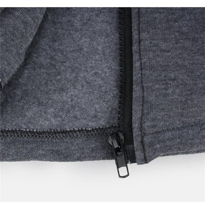 Veluna – Doppelverschluss-Jacke aus Baumwollmischung