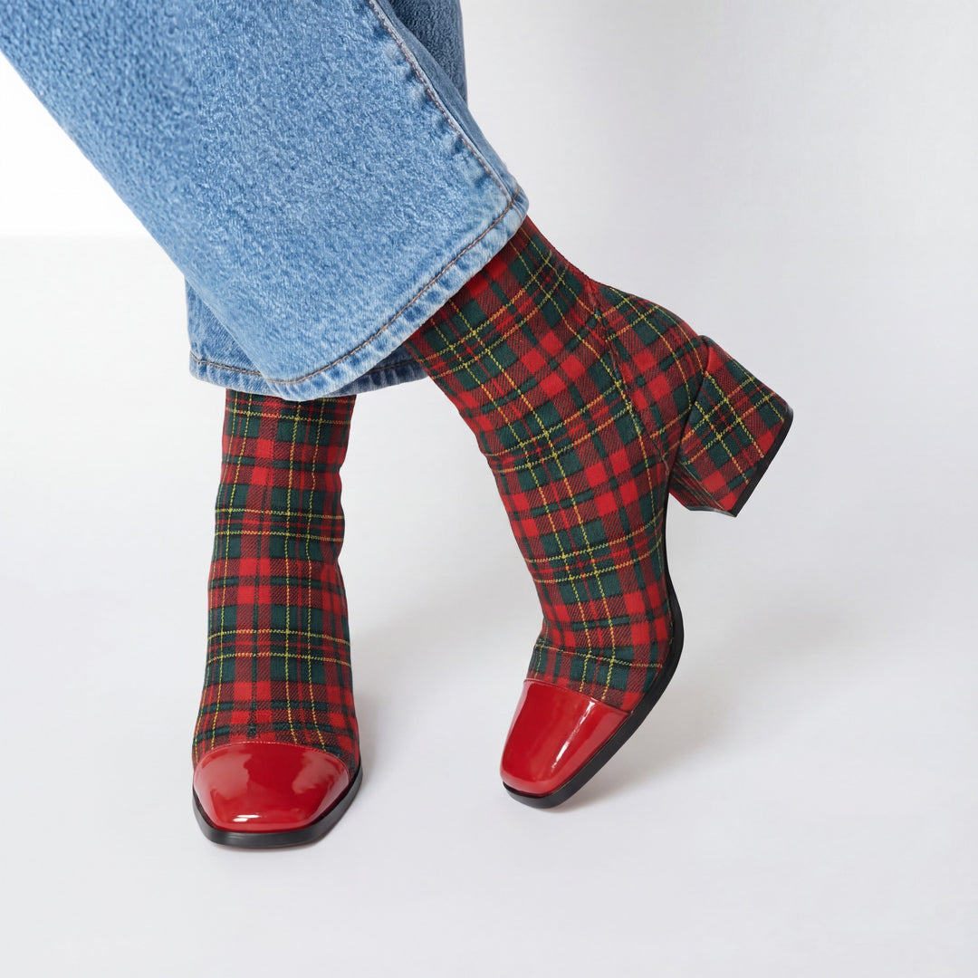 Lunera – Stiefeletten mit quadratischem Absatz
