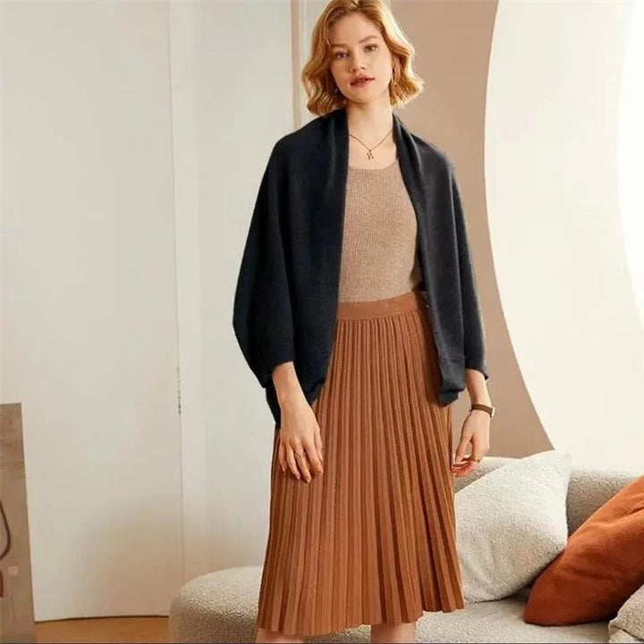 Vorise – Übergroßer, knitterfreier Schal