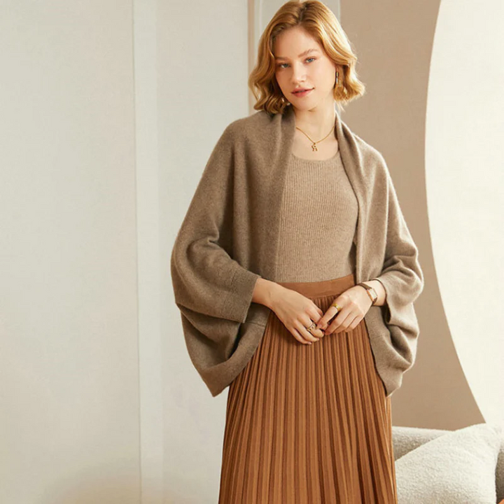 Vorise – Übergroßer, knitterfreier Schal