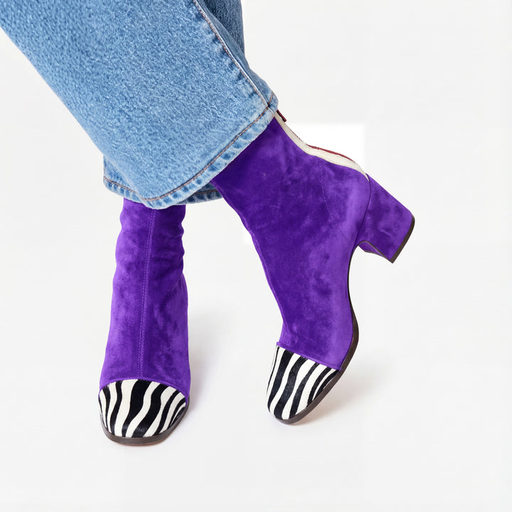 Lunera – Stiefeletten mit quadratischem Absatz