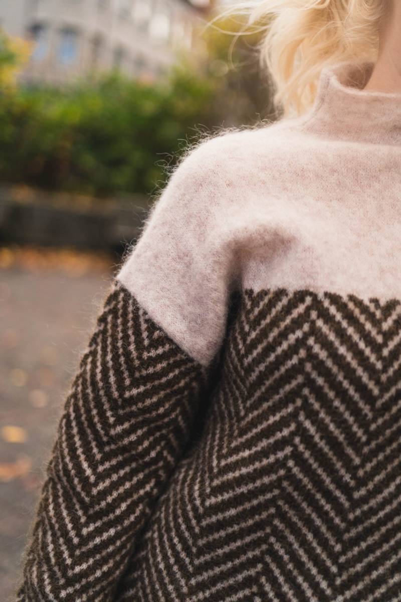 Lyrisa – Zopfstrick-Pullover